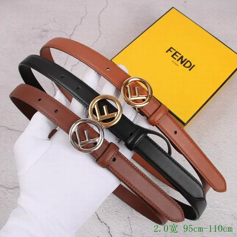 Fendi Belt 20mmX95-110cm 7D04